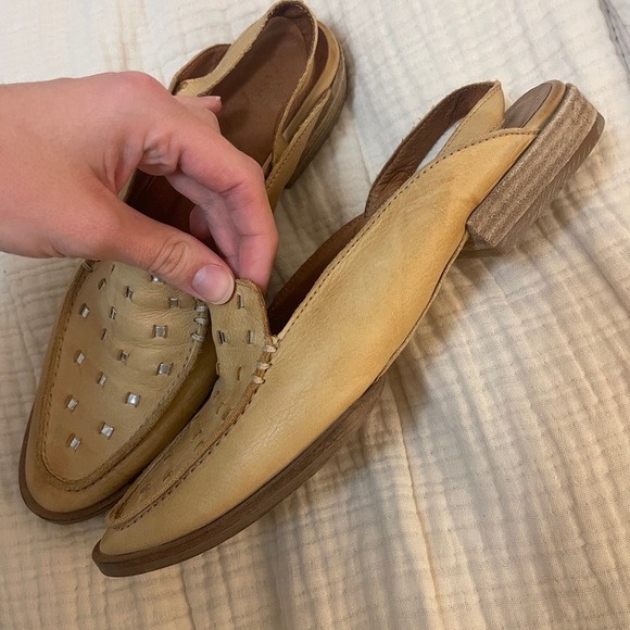 Free People Leather Bakersfield Shoe Size 39 (8.5-9) - Picture 3 of 15